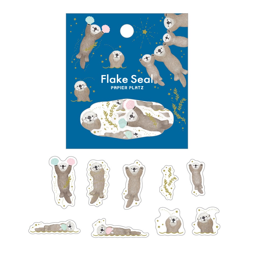 セピア様 リクエスト 3点 まとめ商品 MILINA 金箔入りフレークシール | パピアプラッツBASE店