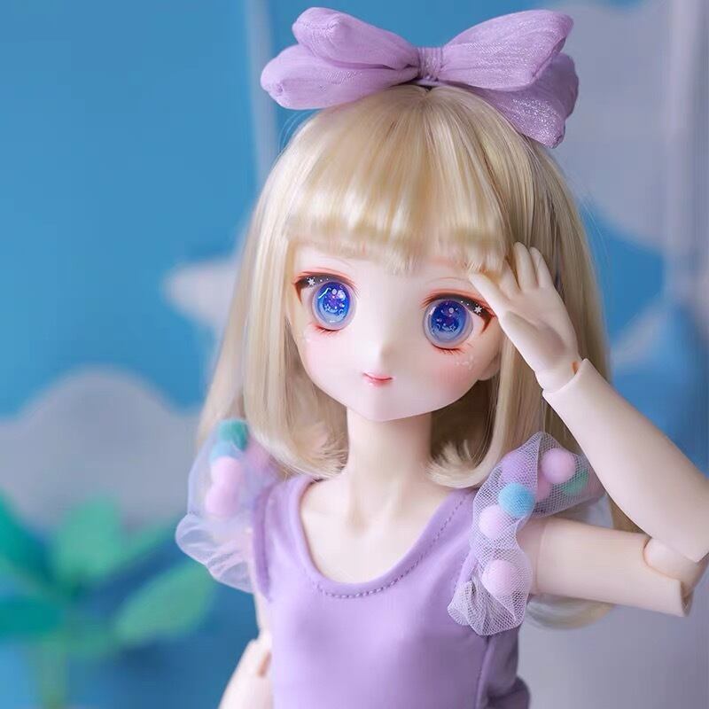 BJD 1/4 ドール本体 Saki山 球体関節人形 ハンドメイド-