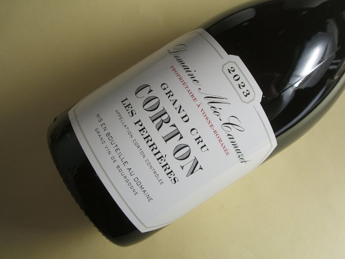 特級 コルトン レ・ペリエール 2023年 ドメーヌ・メオ・カミュゼ
