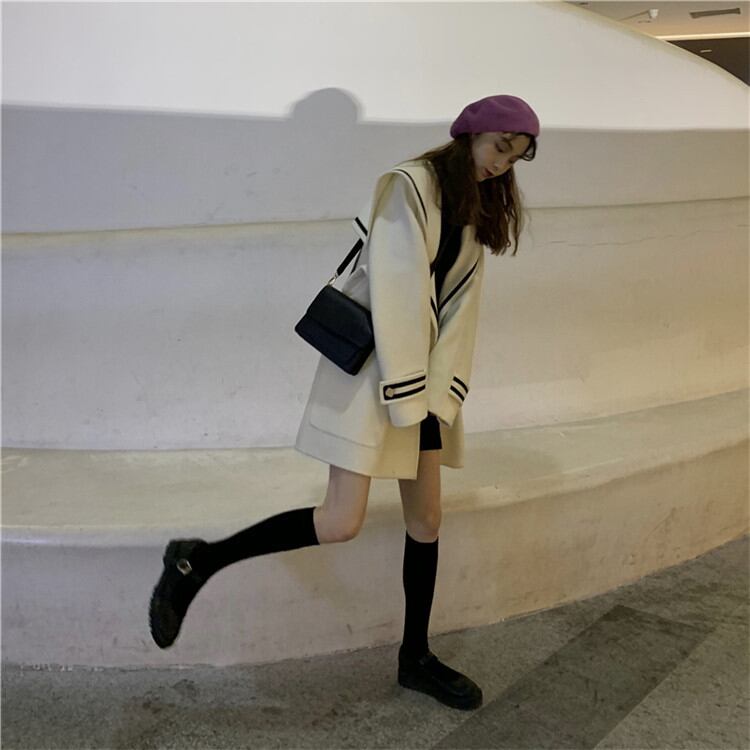 早い者勝ち チェスターコート 中・長セクション タイドファッション カジュアル