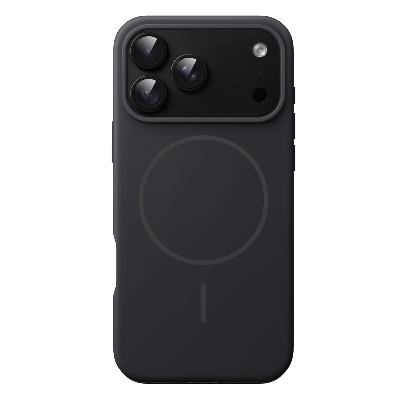 JETech iPhone 18 Pro用 マグネットシリコンケース (ブラック)