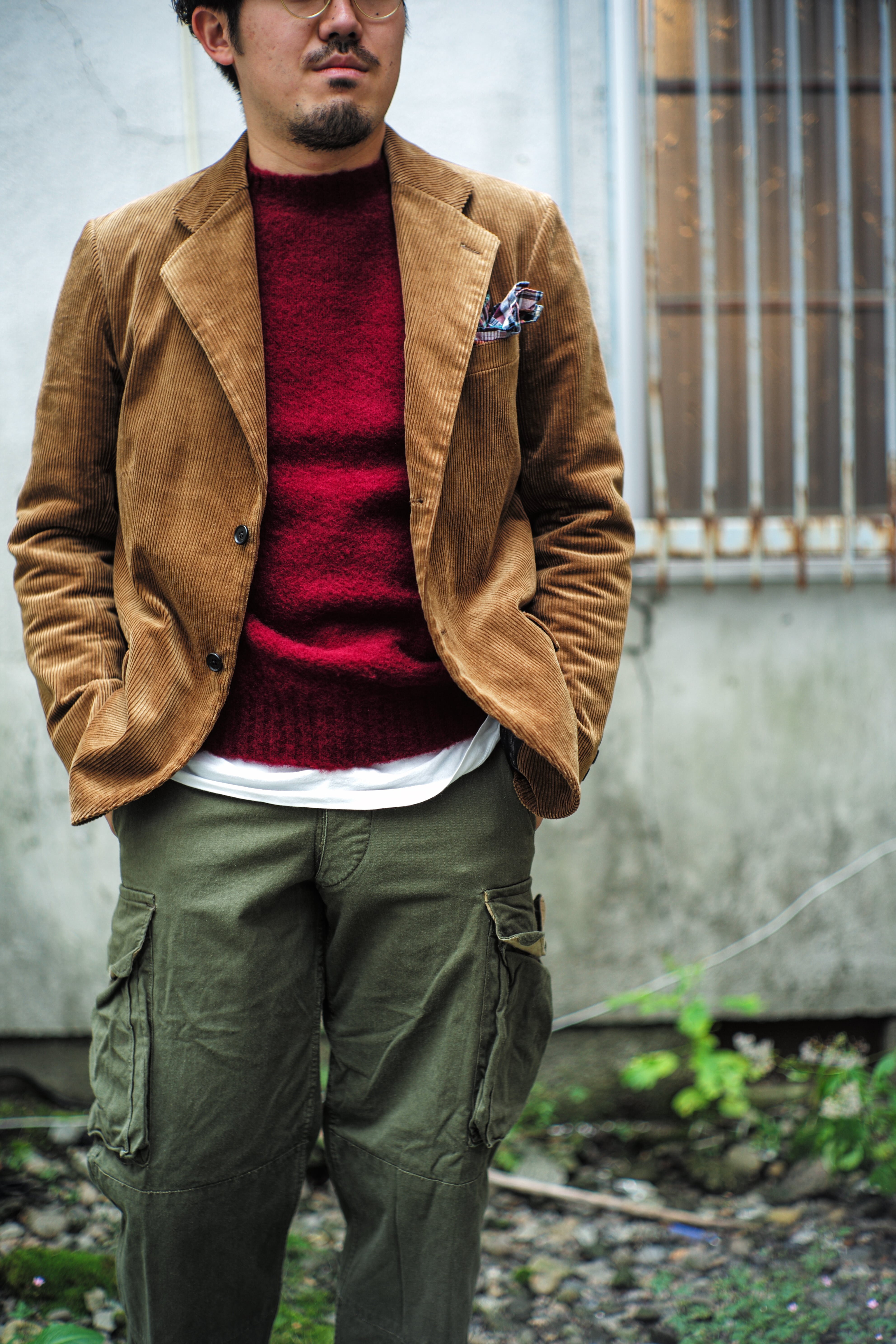 KENNETH FIELD別注 Ryder 8wales corduroy