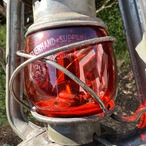 1940's Feuerhand フュアーハンド  175 176 Jena グラス アンバー濃いめ