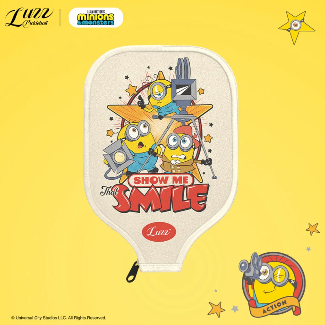 LUZZ PICKLEBALL Minions Mix Pickleball Paddle Cover ピックルボール パドルカバー