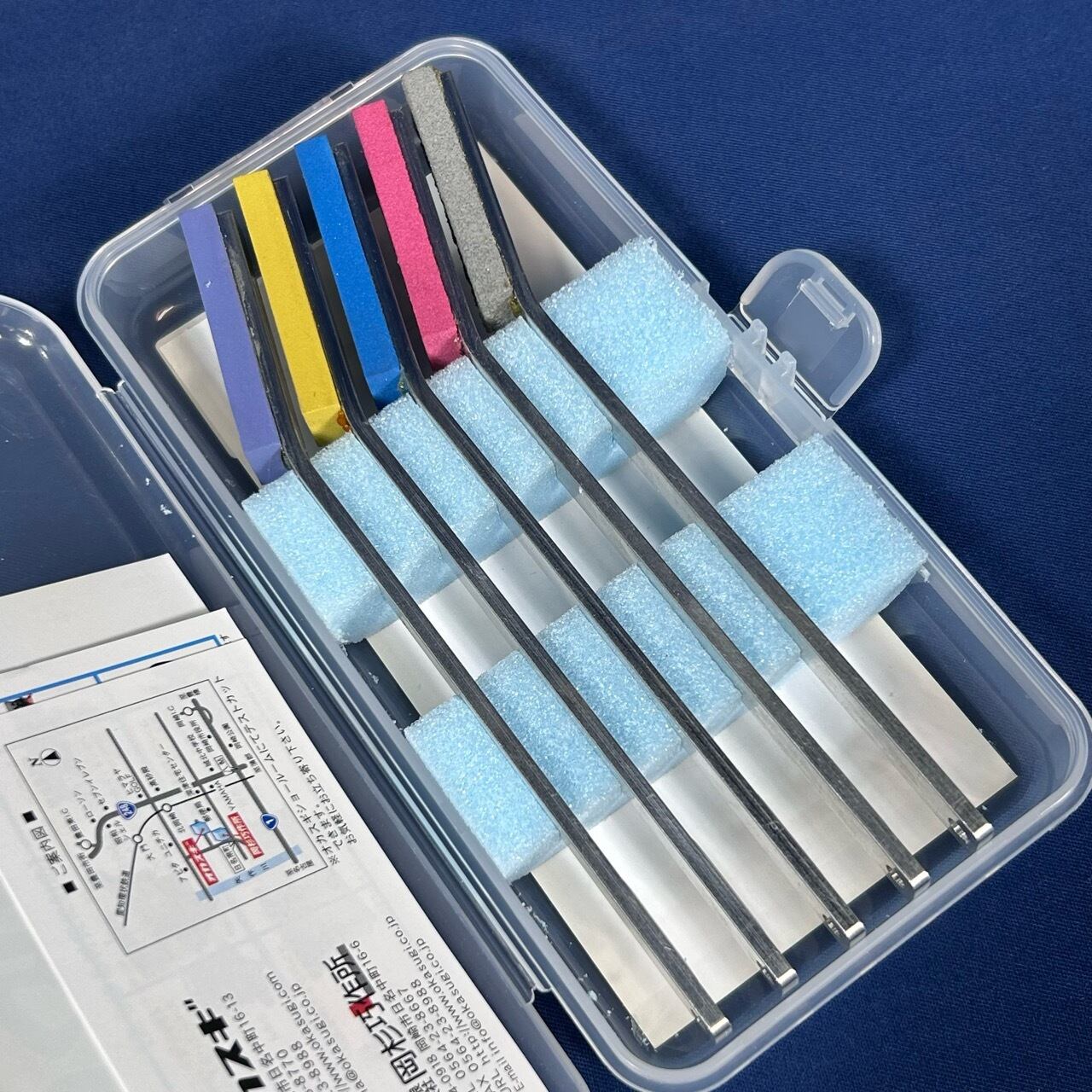 OKASUGI(オカスギ) / 五万石スティック 仕上用ゴム砥石 ソフトタイプ 5