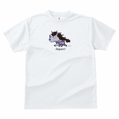 ドライTシャツ ホワイト 中央 [ベヒーモス][メテオ][Doyars]