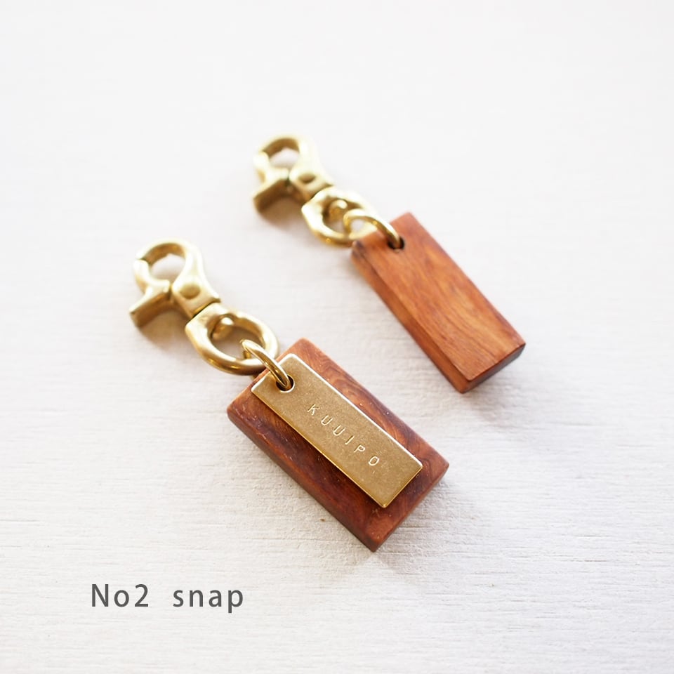 yakko様　オーダー品 S】YAKU-SUGI BRASS KEYHOLDER ｜選べる金具3種類 | 2COZO