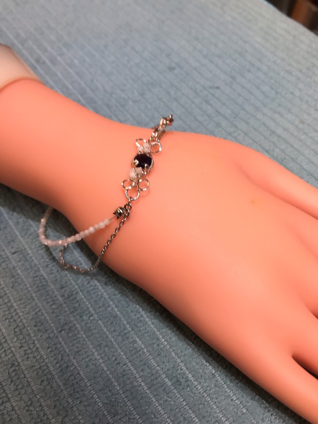 アイオライトブレスレット