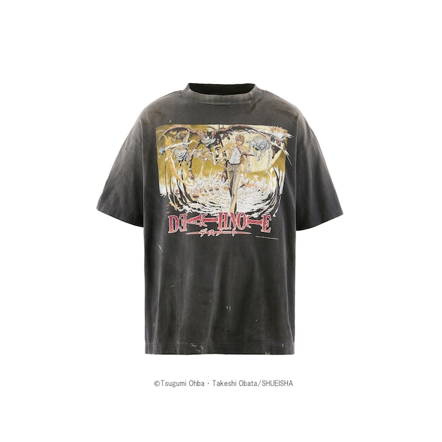 【SAINT Mxxxxxx】DN_SS T-SHIRT/DETH NOTESM-MK8-0000-C78