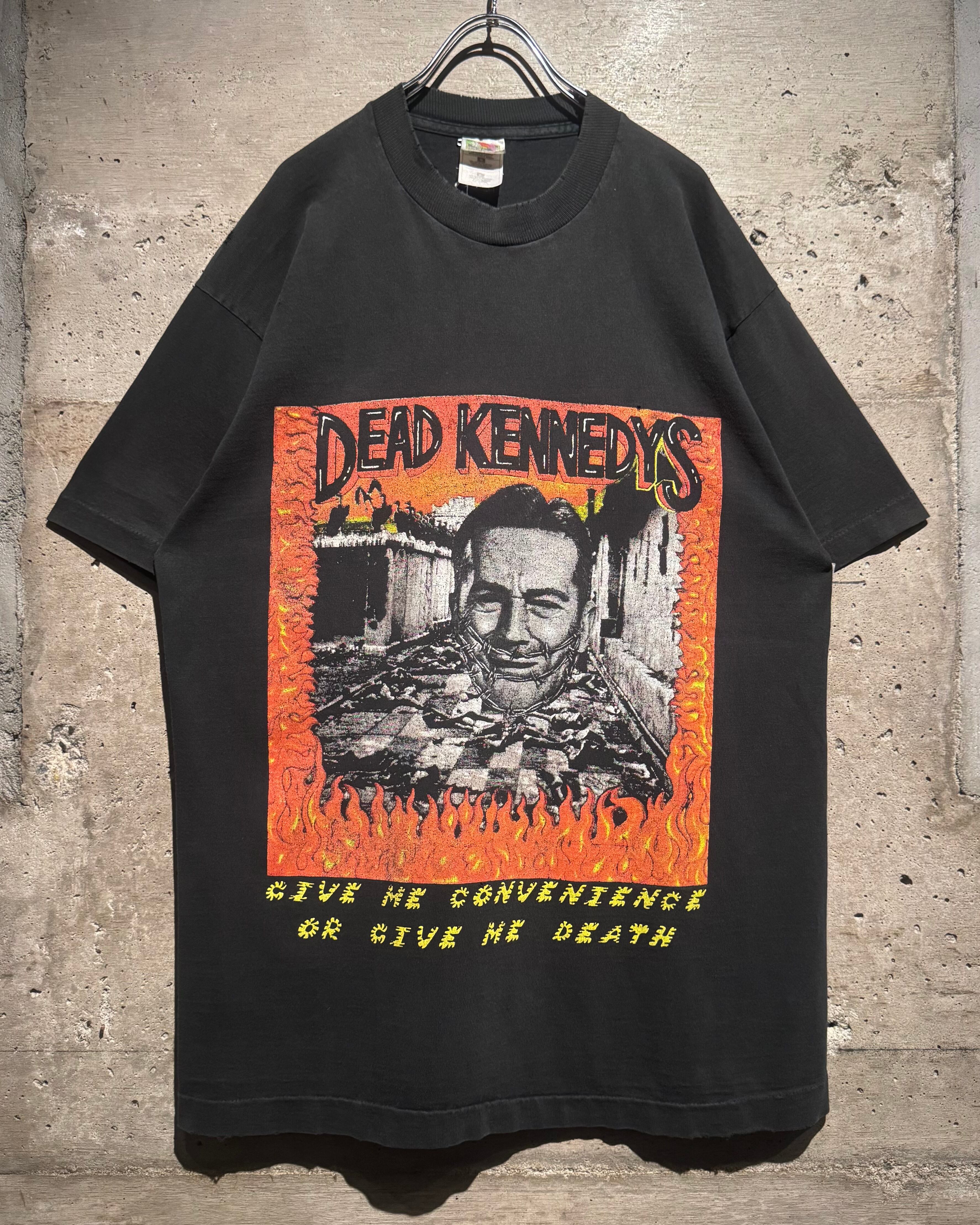 最終値下げ　90’s Dead Kennedys Tシャツ Caka】90's “Dead Kennedys”“Give Me Convenience or Give Me Death