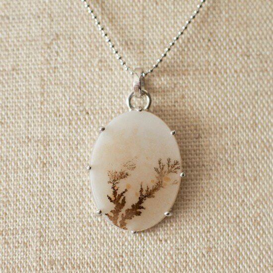 ■Dendrite Necklace (B) silver925