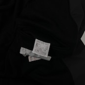 PAPAS パパス 裏カシミヤ100%(ニット地) ステンカラーコート 50/L/ブラック