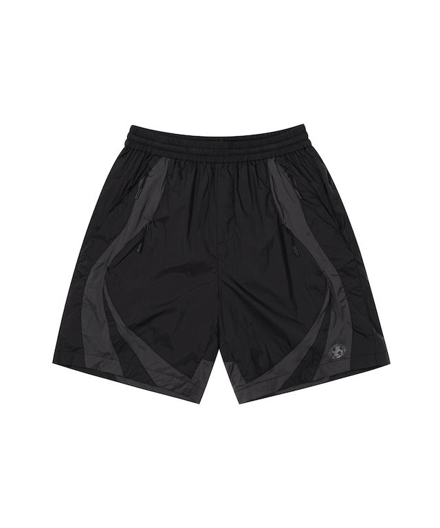 [SAN SAN GEAR] RSA CUTOFF SHORTS BLACK 正規品 韓国ブランド 韓国通販 韓国代行 韓国ファッション sansan san san サンサンギア