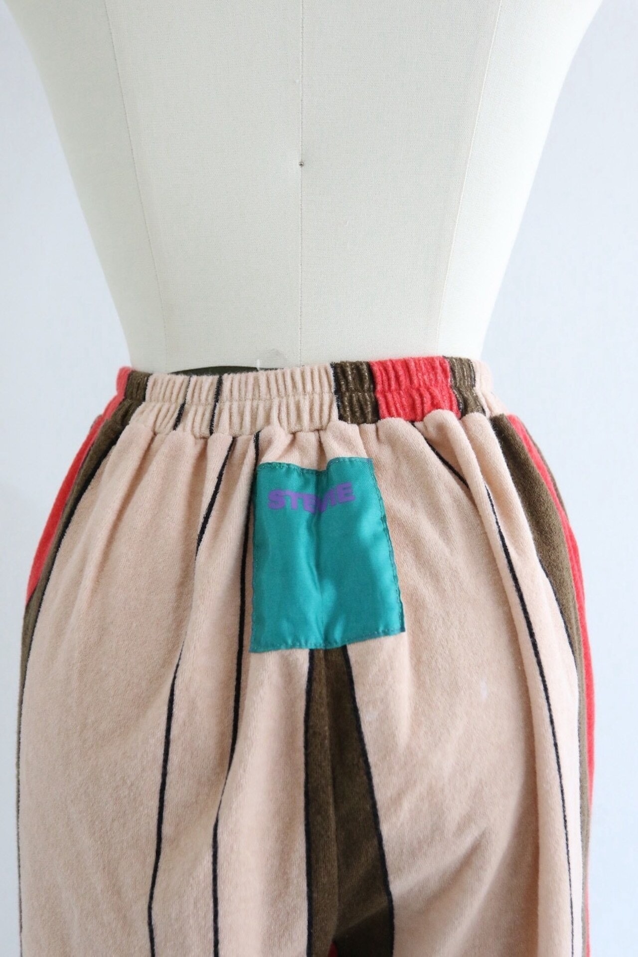 【STEVIE 】PILE STRIPE LONG PANTS