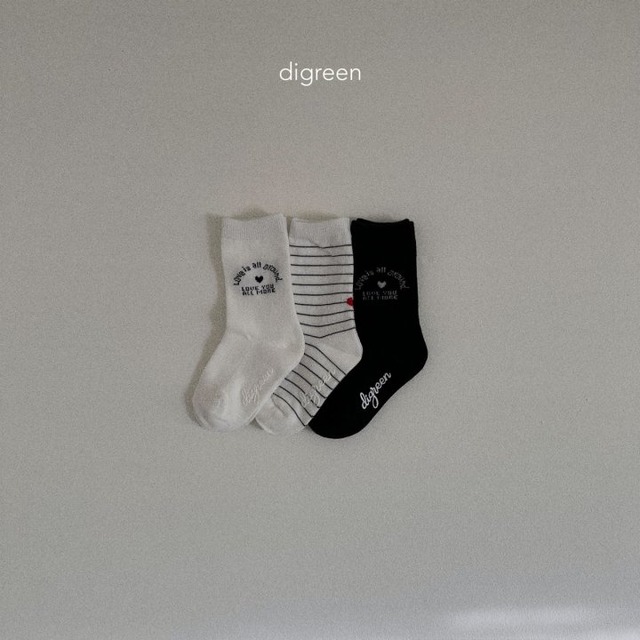 digreen25wn_Love Socks