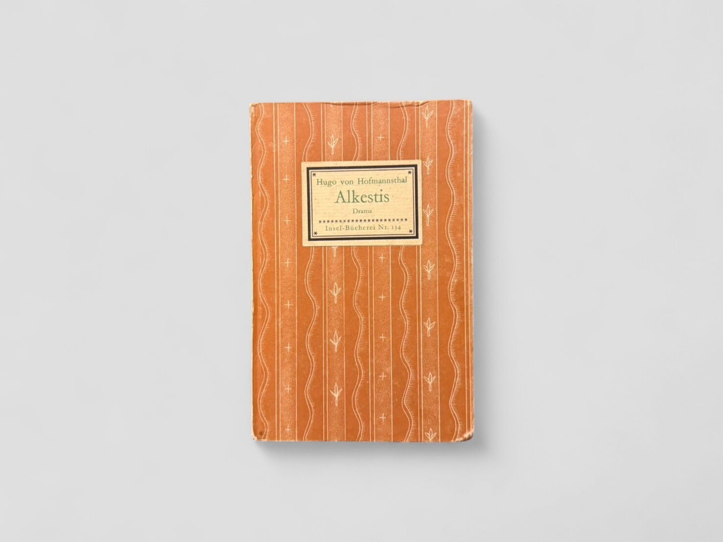 【SIB033】【Insel-Bücherei Nr. 134】Alkestis(1930) /Hugo von Hofmannsthal