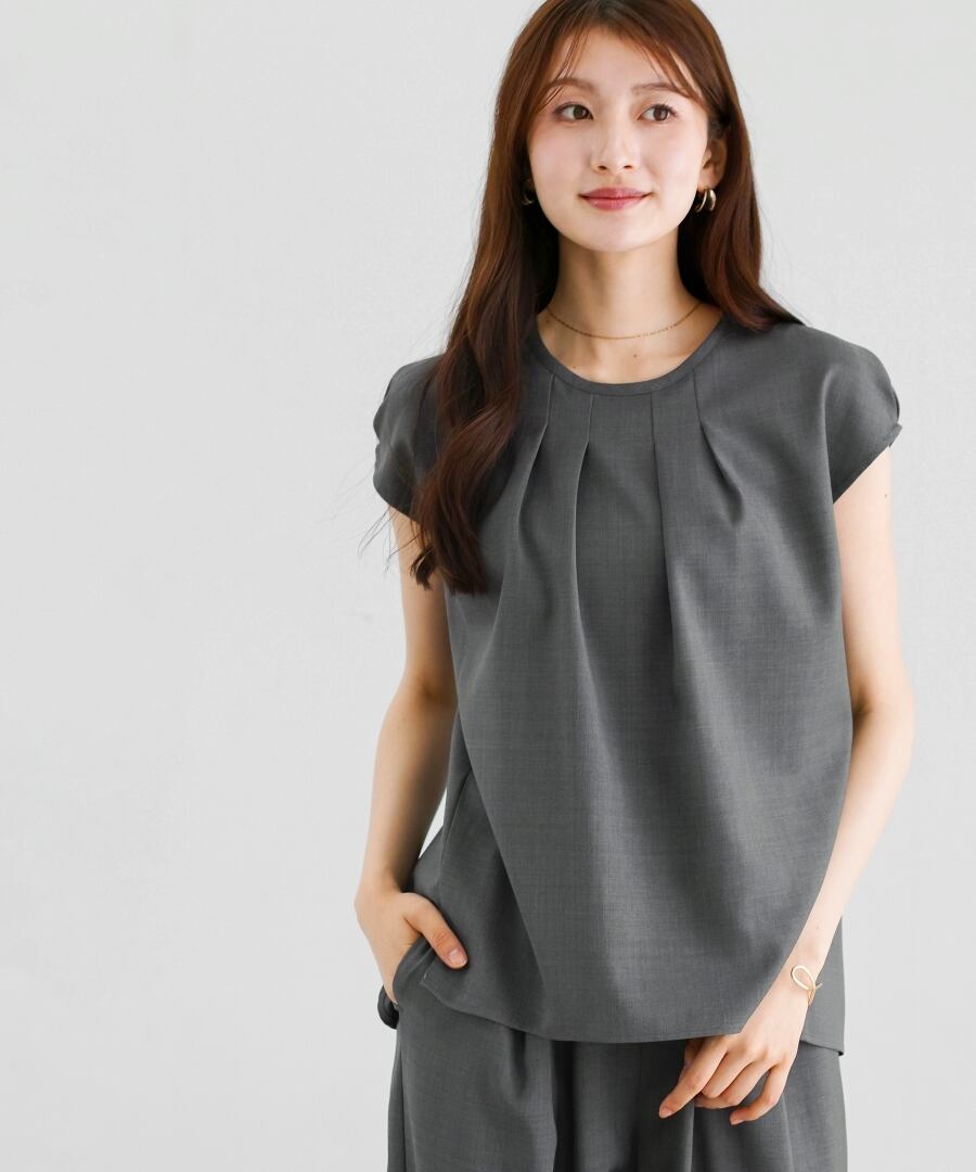 SALE 20％OFF】【 リラクシーに整う 】 リネンライク・セットアップ