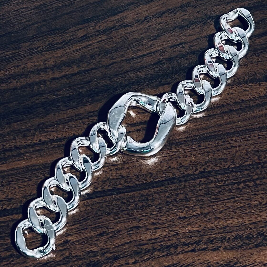 HERMES Agora Bracelet Sterling Silver | エルメス アゴラ  