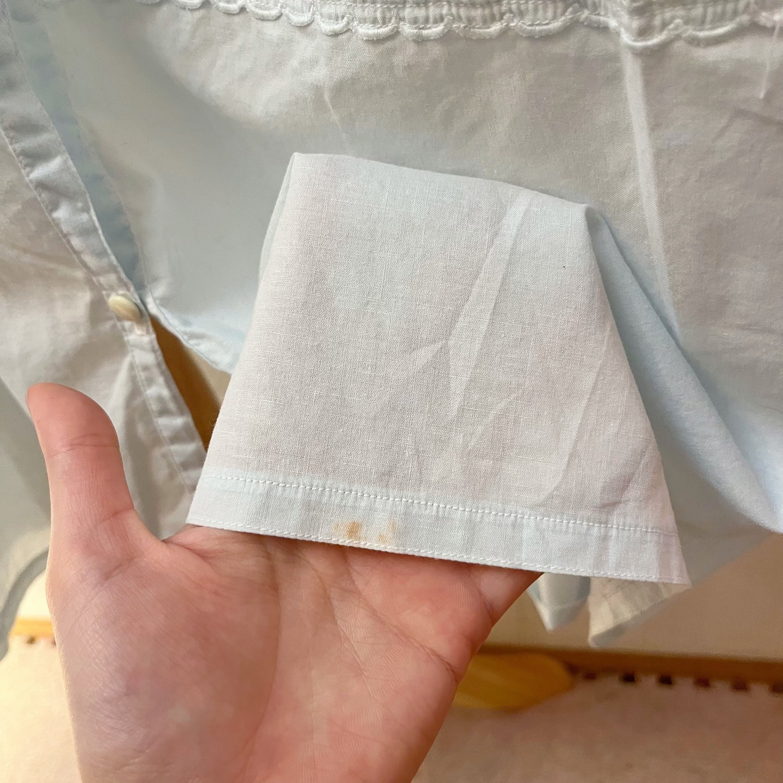 light blue sleeve less one-piece