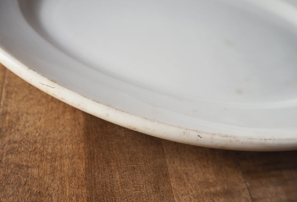 Creil et Montereauの白いオーバル皿 | Pauline（ポーリーヌ） powered by BASE