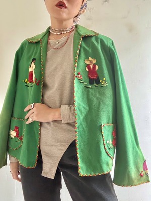 40-50s Vintage Mexican Jacket
