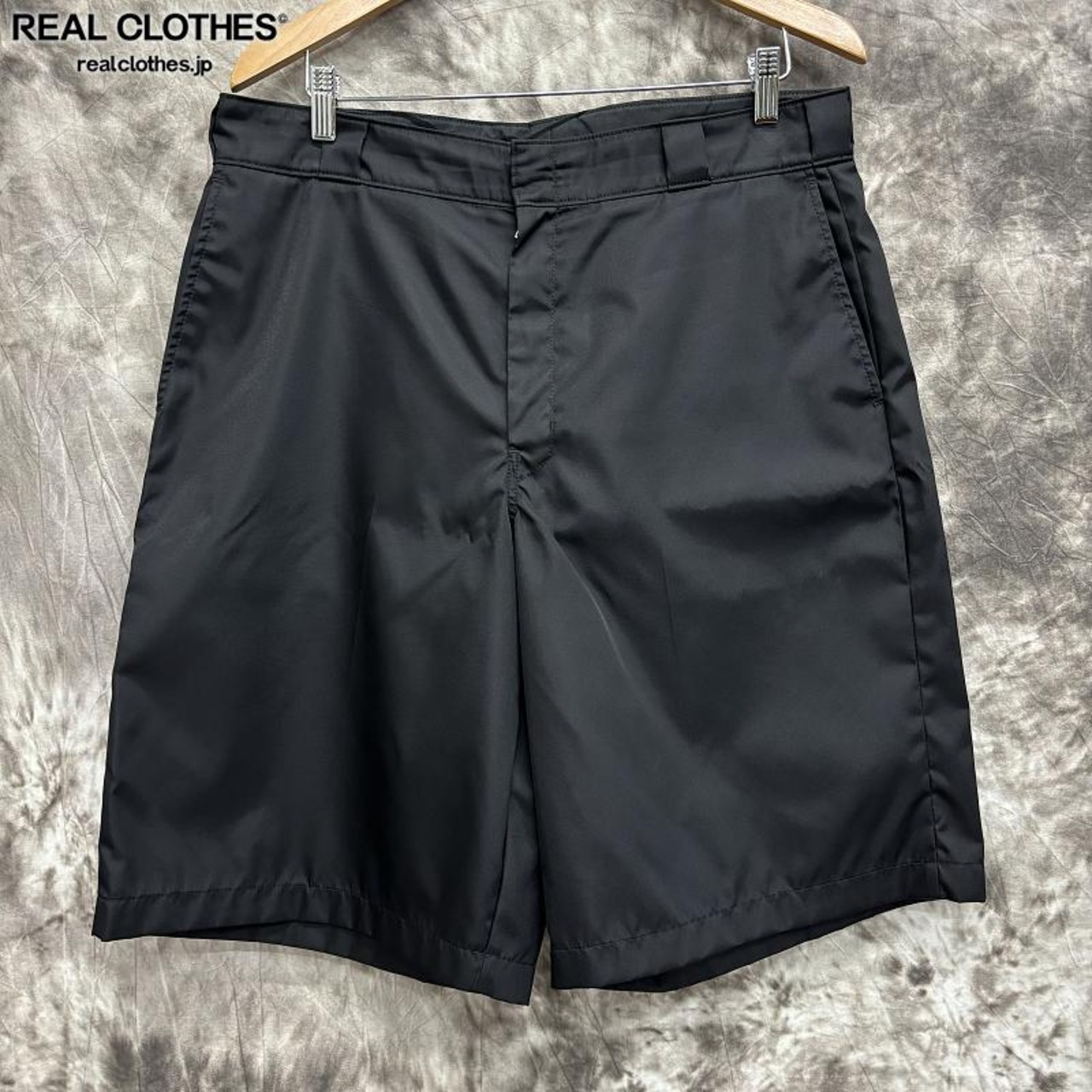 PRADA/プラダ【19SS】トライアングルプレート RE-NYLON バミューダ 