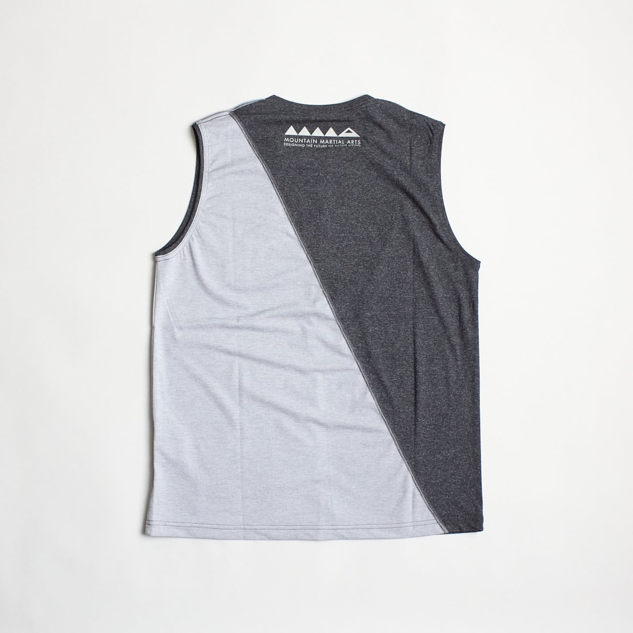 MMAマウンテンマーシャルアーツ　ノースリーブ　メンズS MMA（マウンテンマーシャルアーツ）MMA FRANKEN Run Sleeve-less -Gray