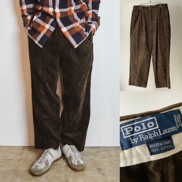 RL JEANS CO. コーデュロイパンツ ブラウン POLO JEANS CO 