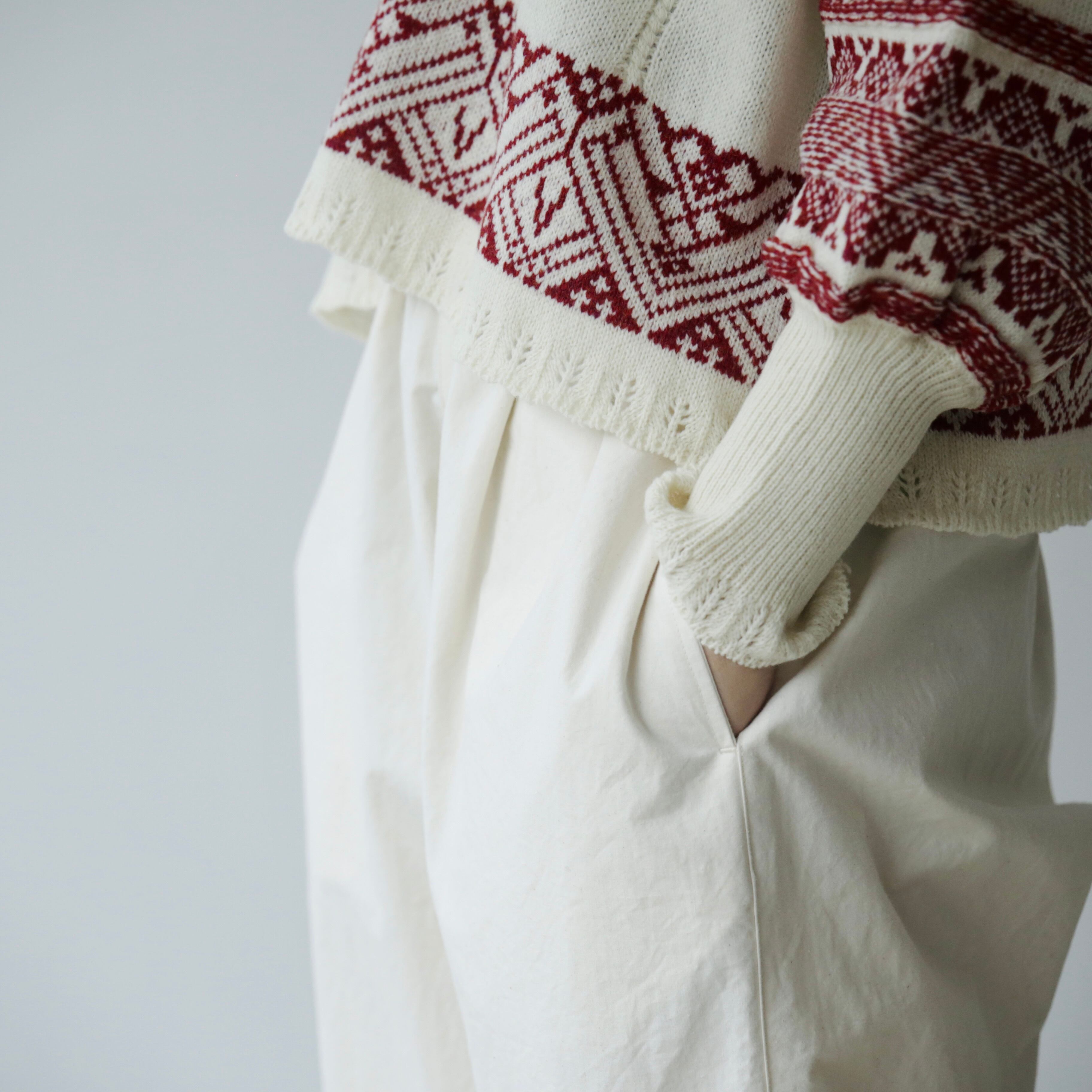 Yoli Cotton eazy pants パンツ Yoli コットンイージーパンツ | Vie