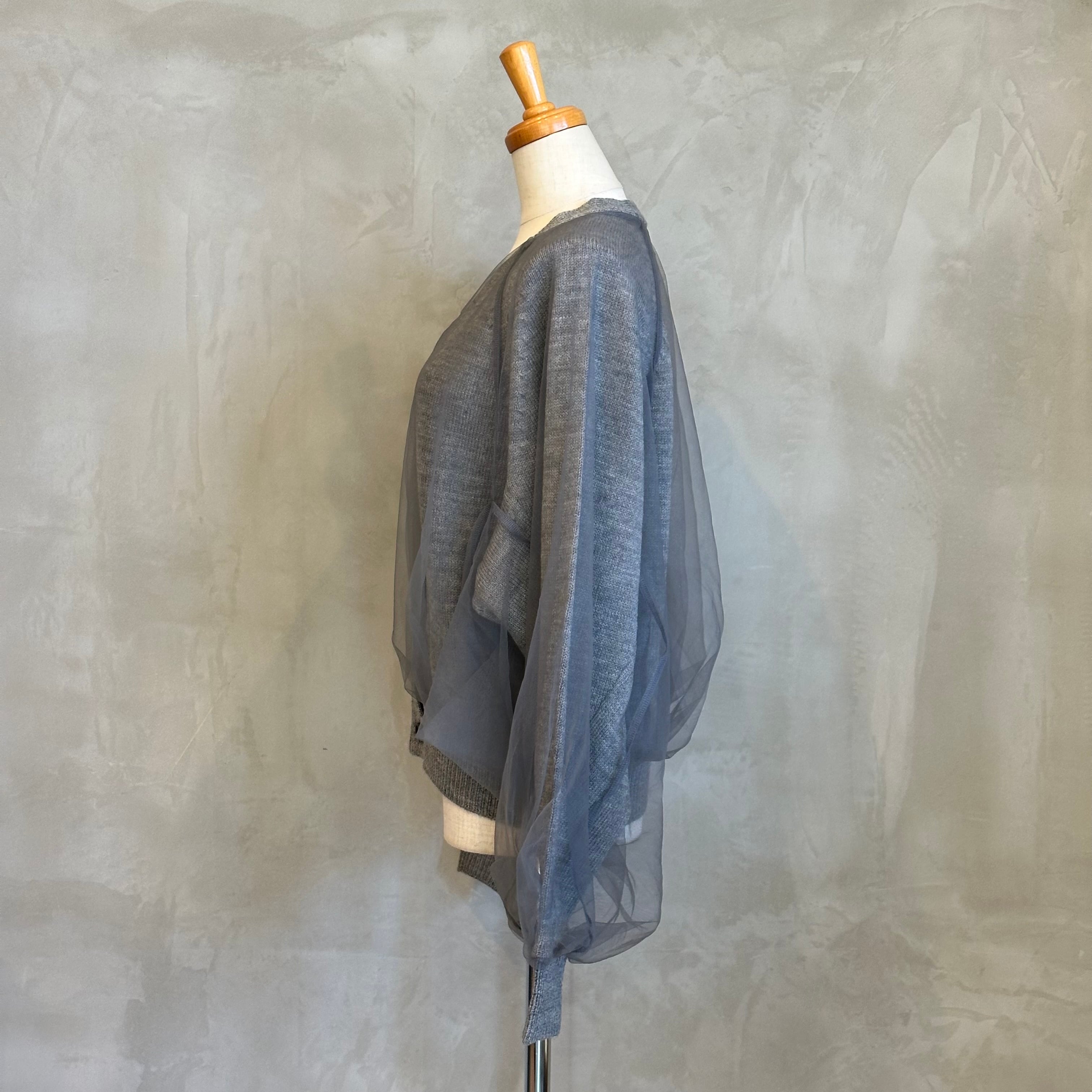 CYNICAL/チュールドッキングカーディガン | 20ｰtwentyｰ