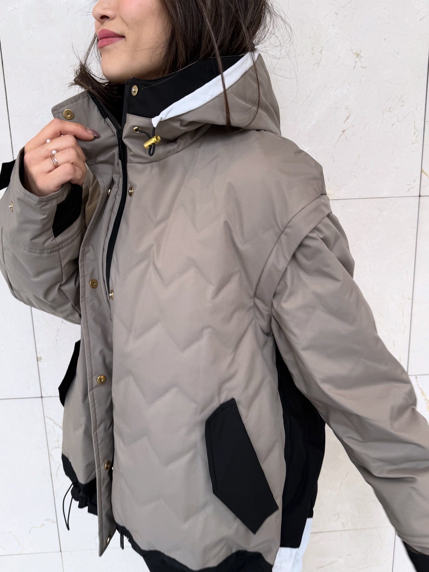 ■美品 RISREY リズレー ミリタリー コンビ ジャケット 楽天市場】◇ RISLEY リズレー スリーブレスジャケット