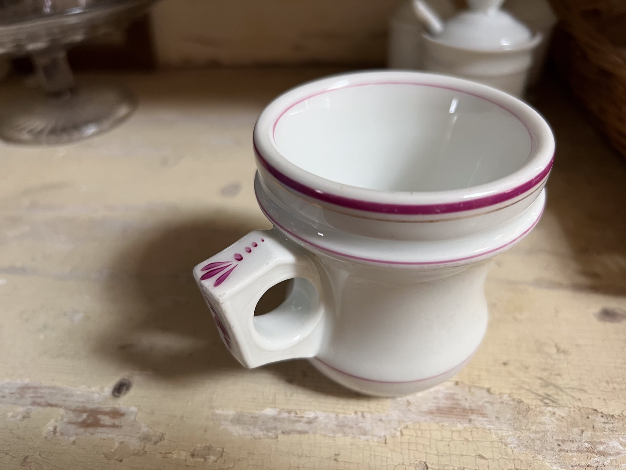 ナポレオン三世時代の ブリュロ カップ フレンチアンティーク ブロカント