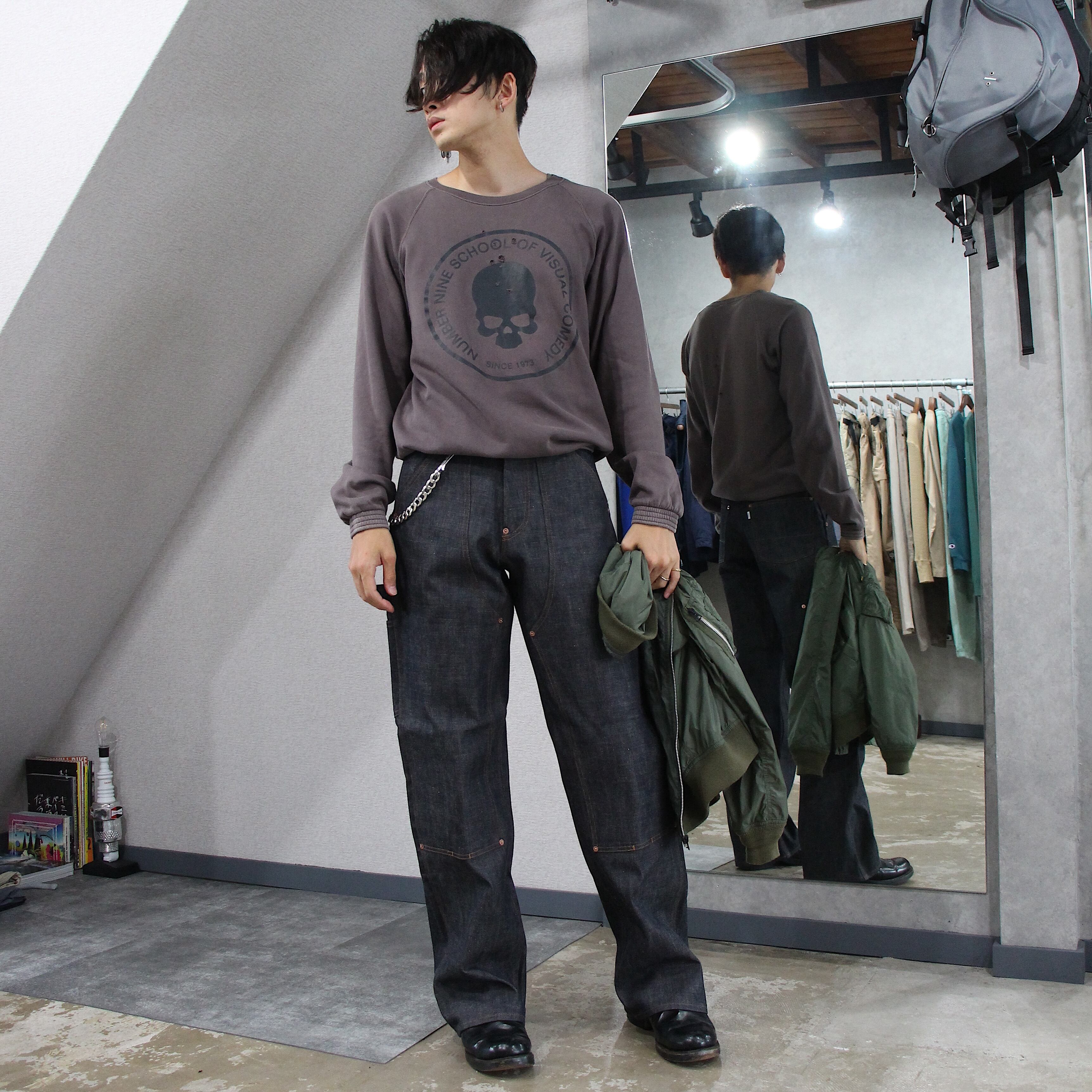 SUGARHILL / PAINTER DOUBLE KNEE DENIM TROUSERS (IDG) | orio online 