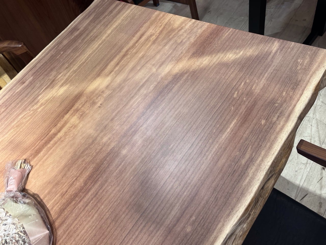 最高級 桐里工房 バタフライテーブル＆焼桐新型椅子 3点セット 総額 50