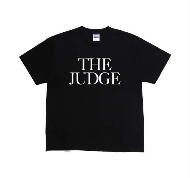 'THE JUDGE' T-SHIRT BLACK for GOAT <MEDIUM>