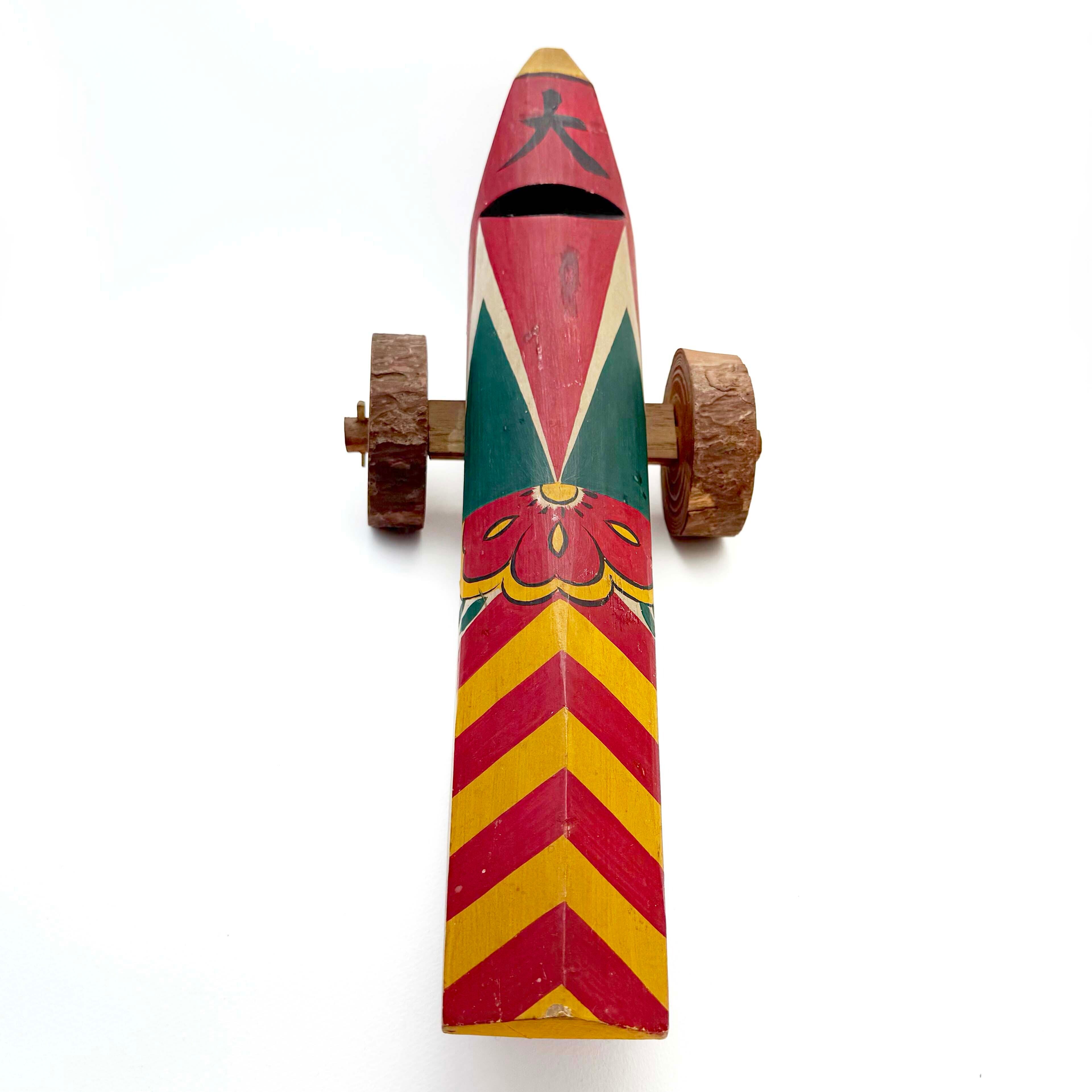 ヴィンテージきじ馬＆きじ車 2羽セット