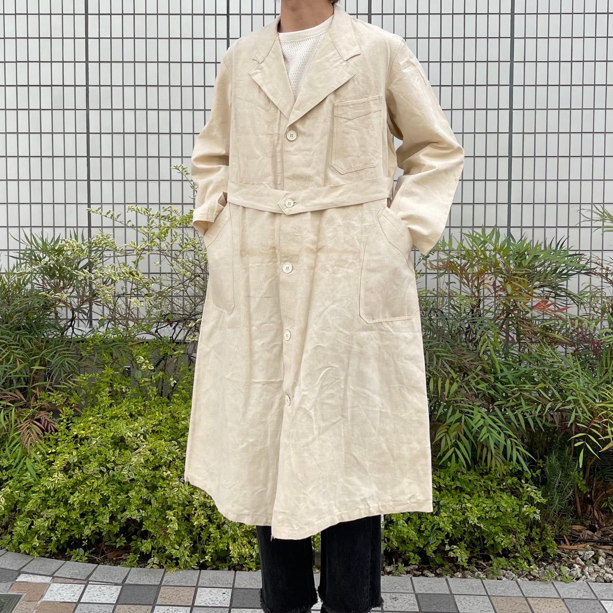 50's Deadstock French Army hospital coat フランス軍 ホスピタル