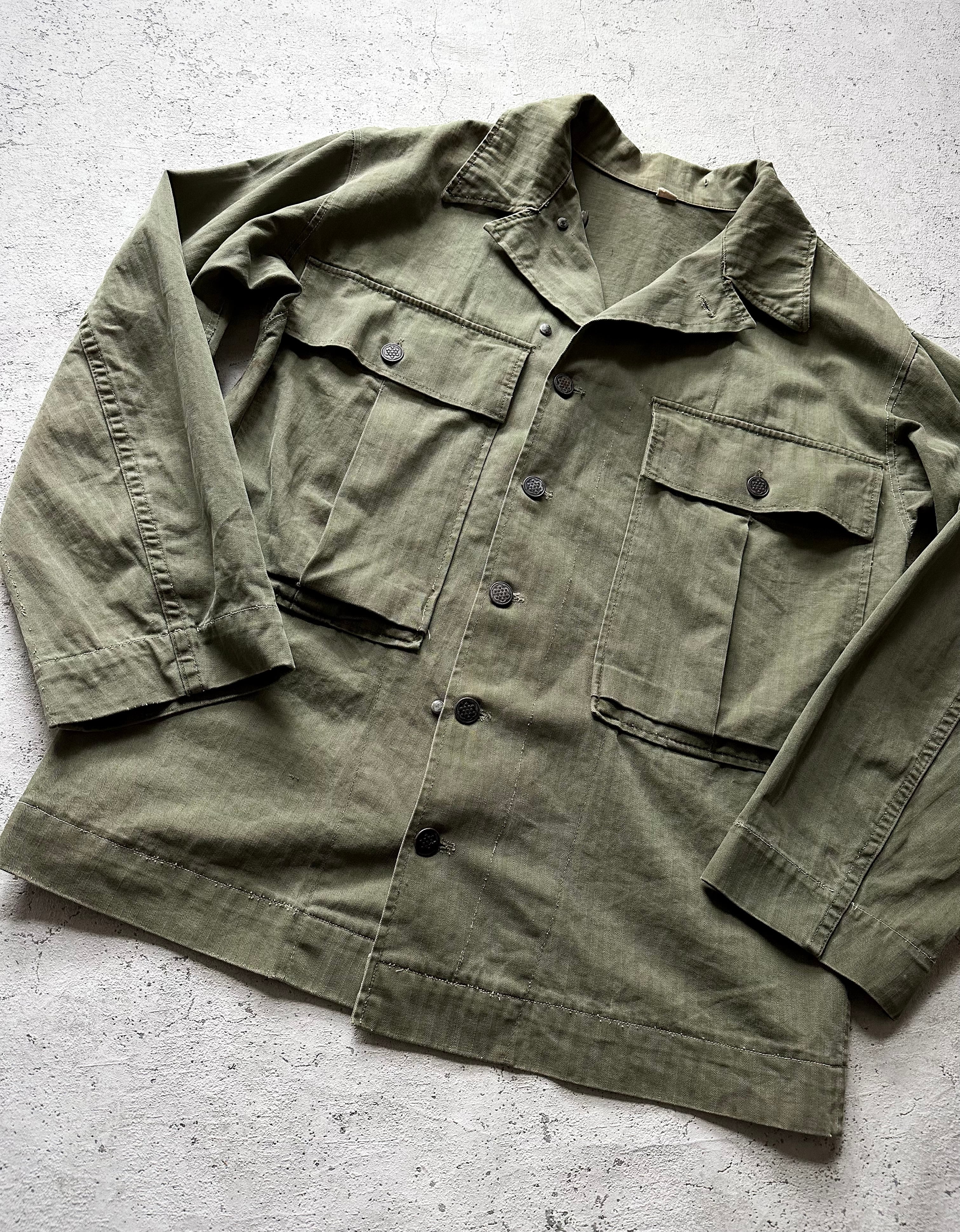 40s US.ARMY / M-43 HBT JACKET 13-STAR OLD MILITARY VINTAGE 米軍 ...
