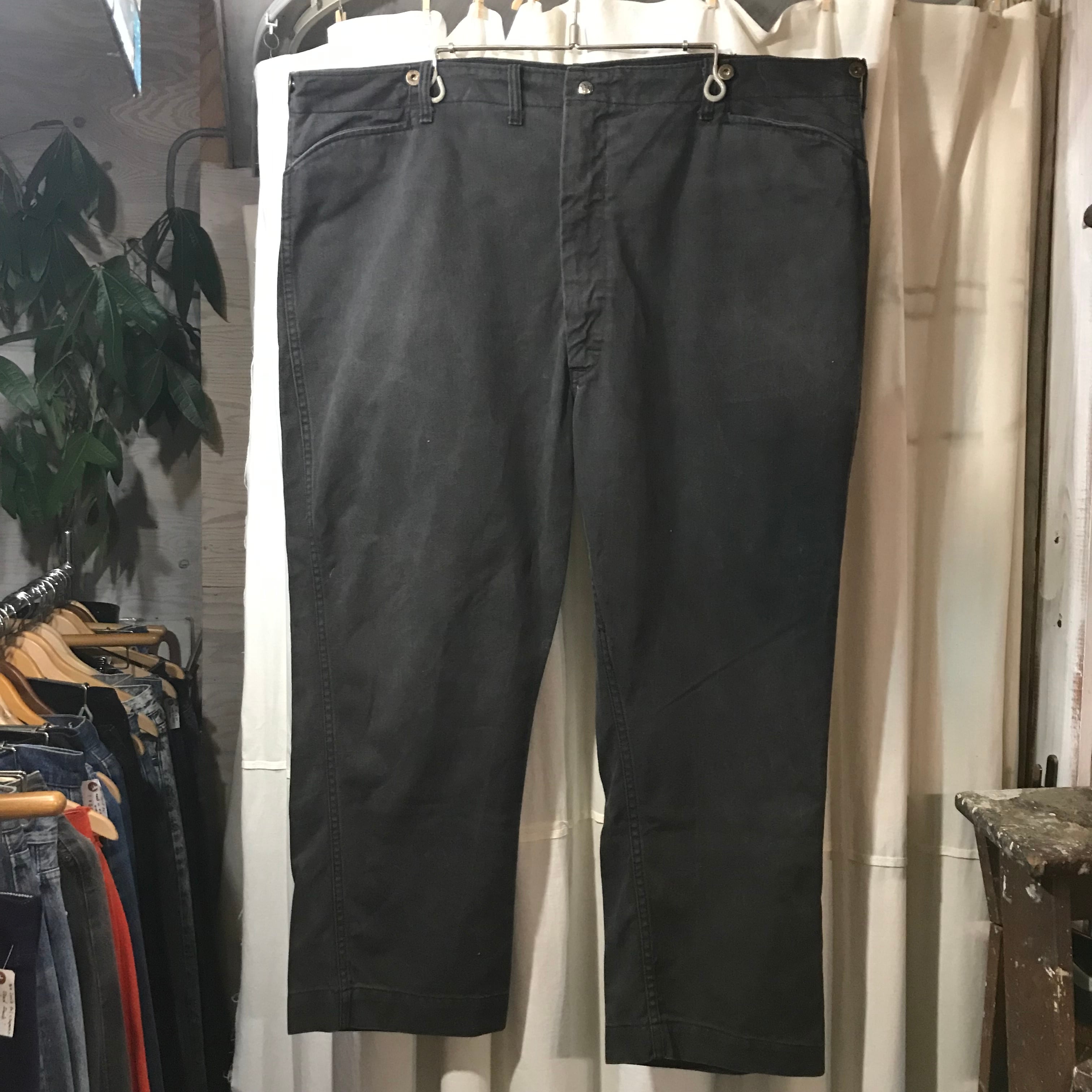 60's~70's vintage Lee FRISKO JEENS WORK CLOTHING ビックサイズデニムパンツ W48