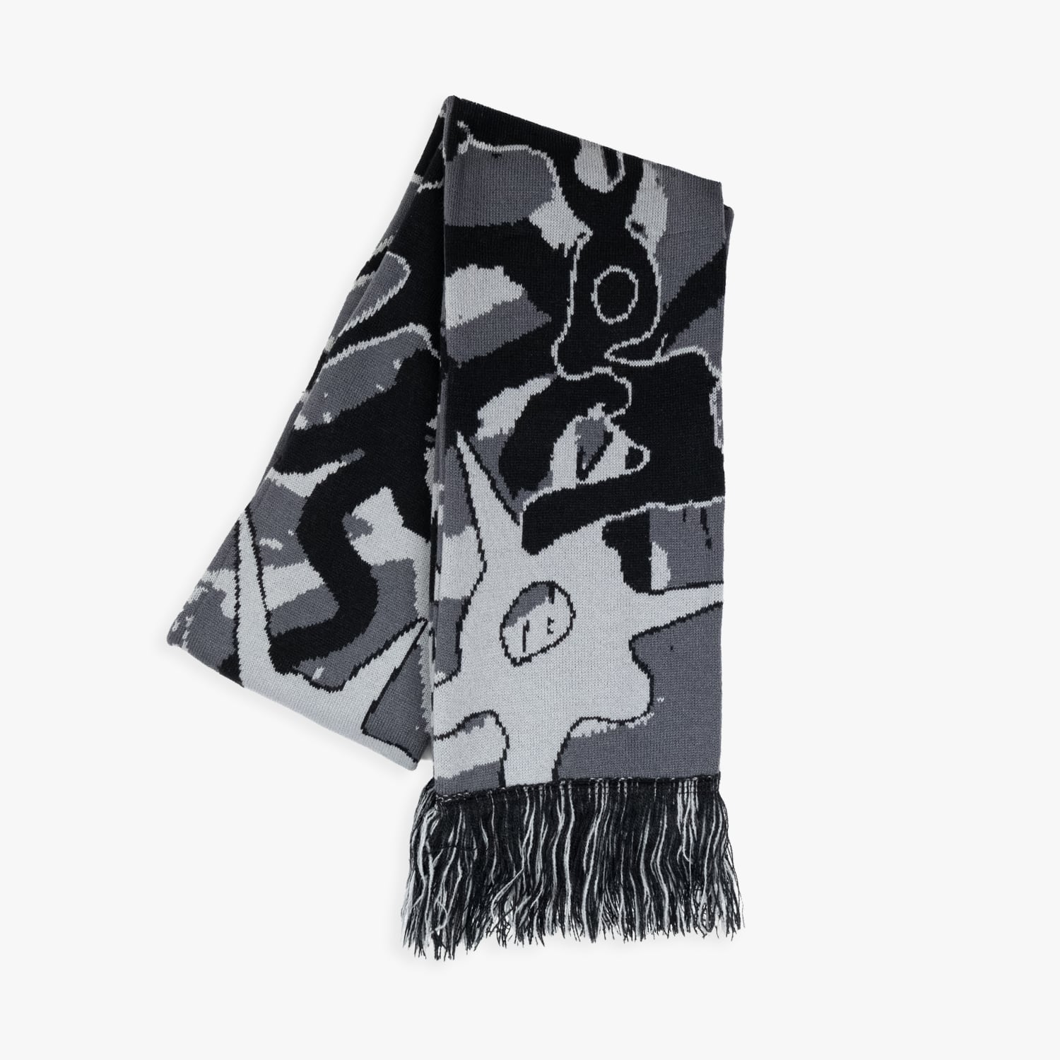 P.A.M. / PERKS AND MINI 26AW MULTI SHOT URCHIN BONNET SCARF (GREYS)