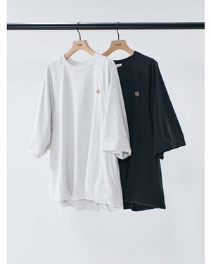 【YENN】 3/4 SLEEVE BALLOON T