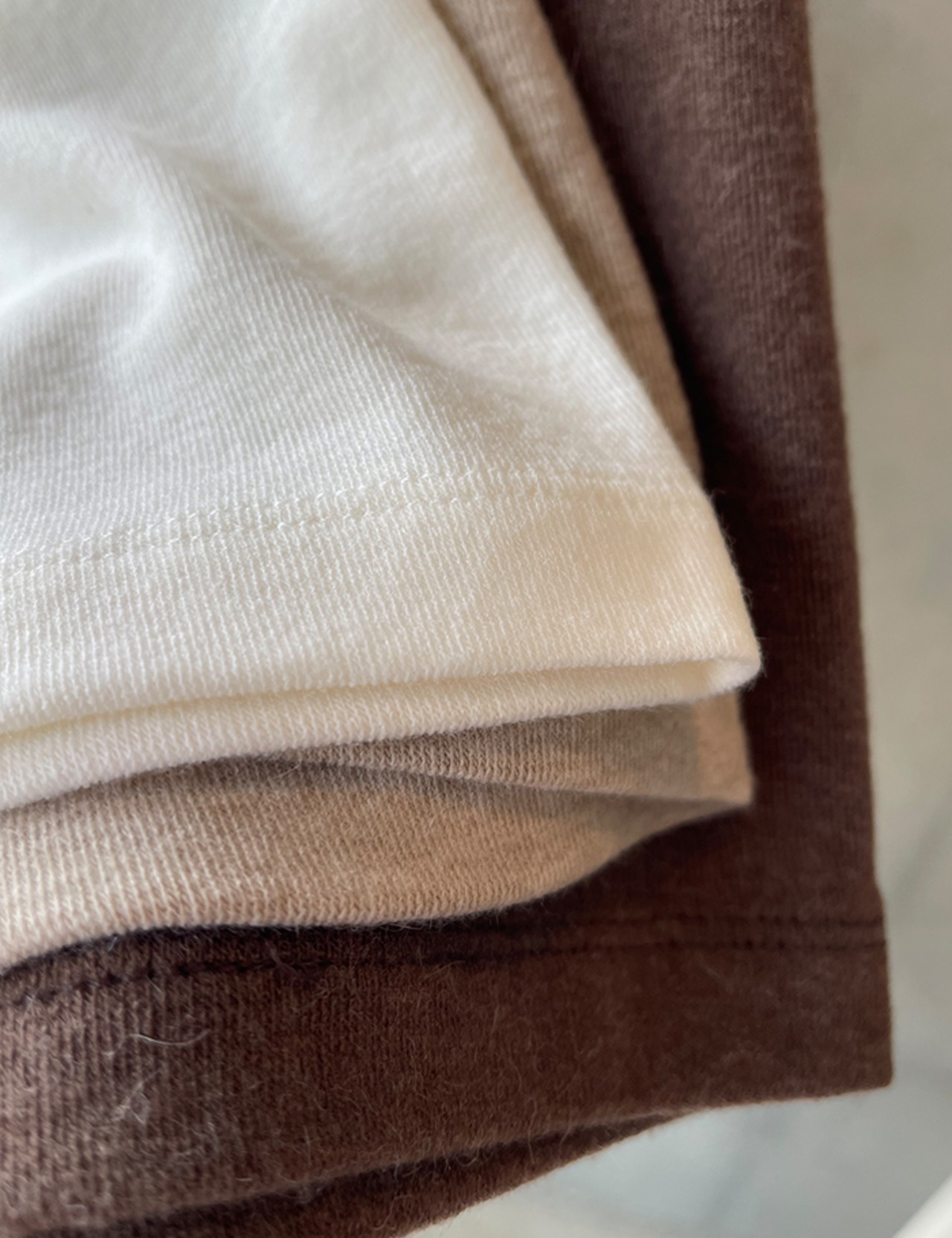 【25aw】Shoulder-Pad Modal Tee_5colors