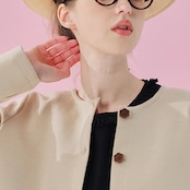 ふわっと広がるシルエット♡♡ imakokoniのPOPフラワーアップリケジャケット 《i0550》
