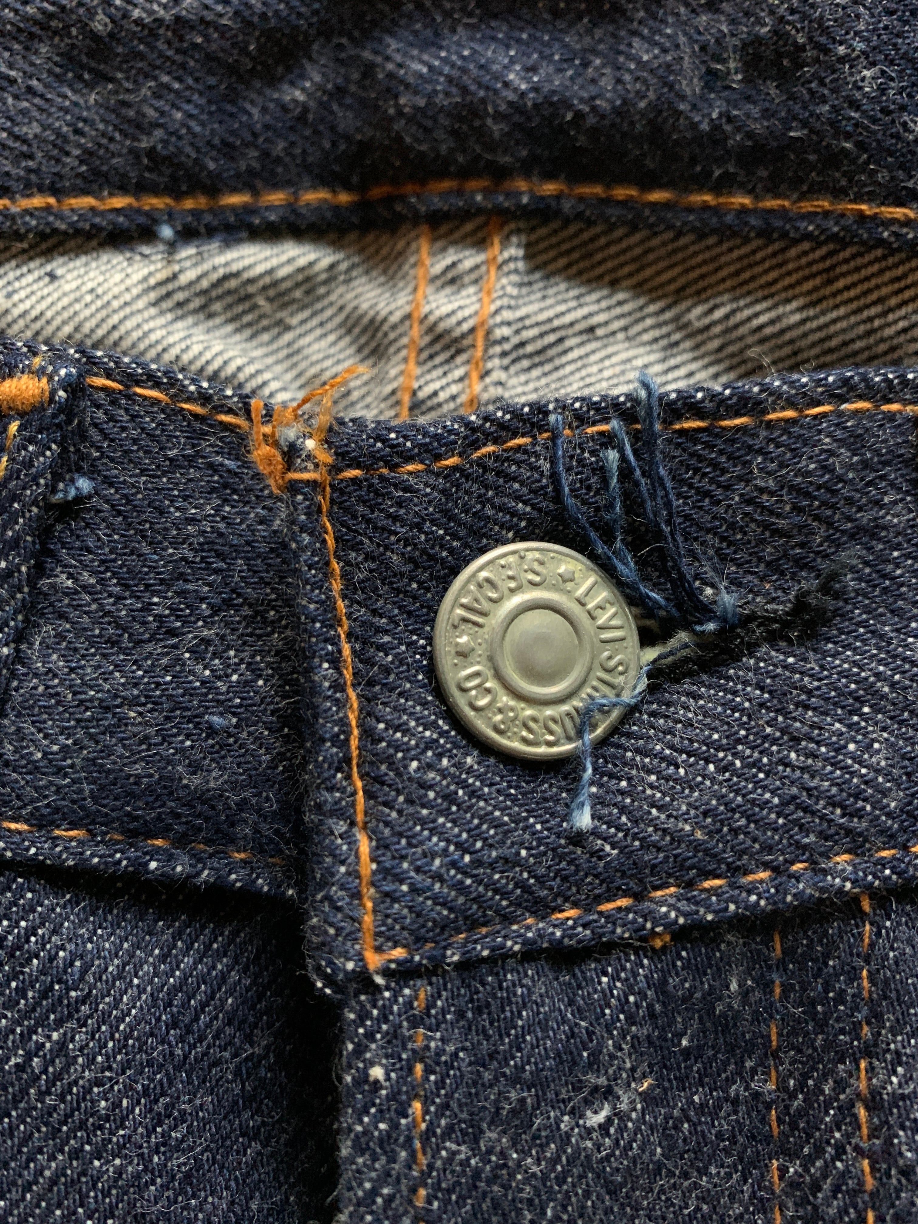 70's Levi's 501 66前期 デニムパンツ DEADSTOCK 表記(31×33) USA製