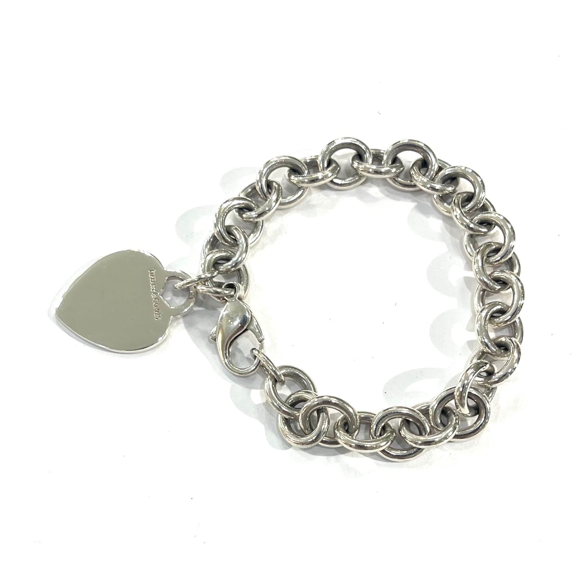 TIFFANY&CO. 】2750 ティファニーハートタグブレスレット シルバー925