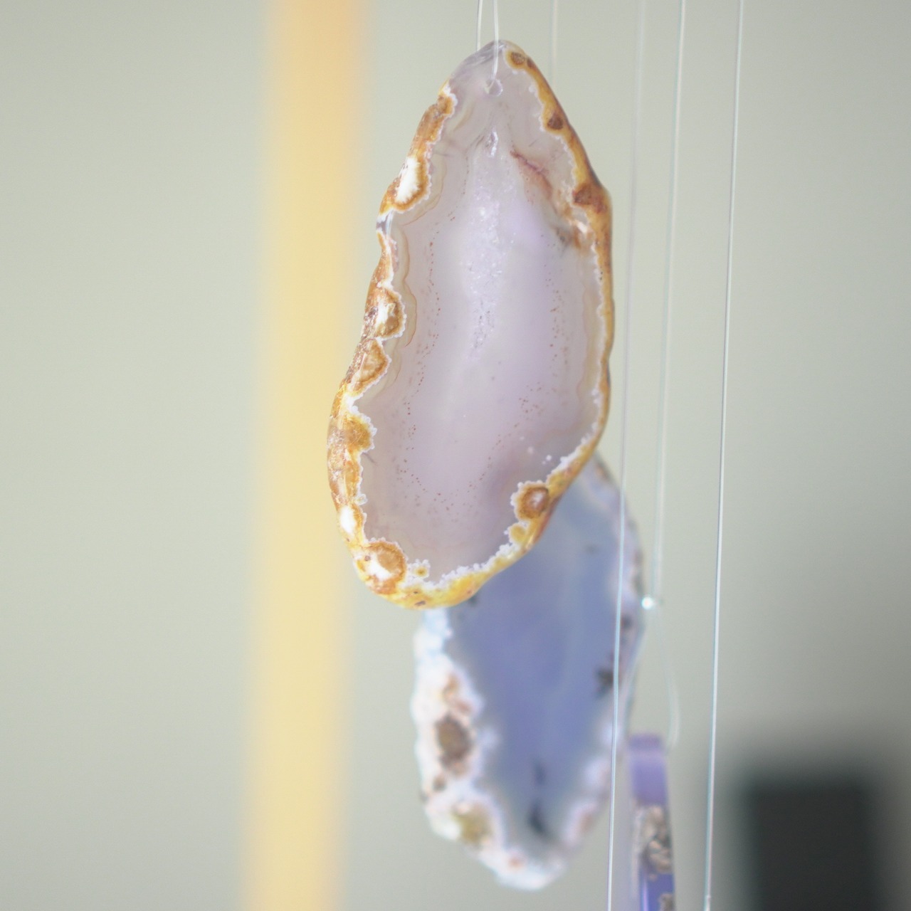 Sea Creatures 04 - アゲートヒーリングチャイム / Agate Sun Catcher Wind Chime 568