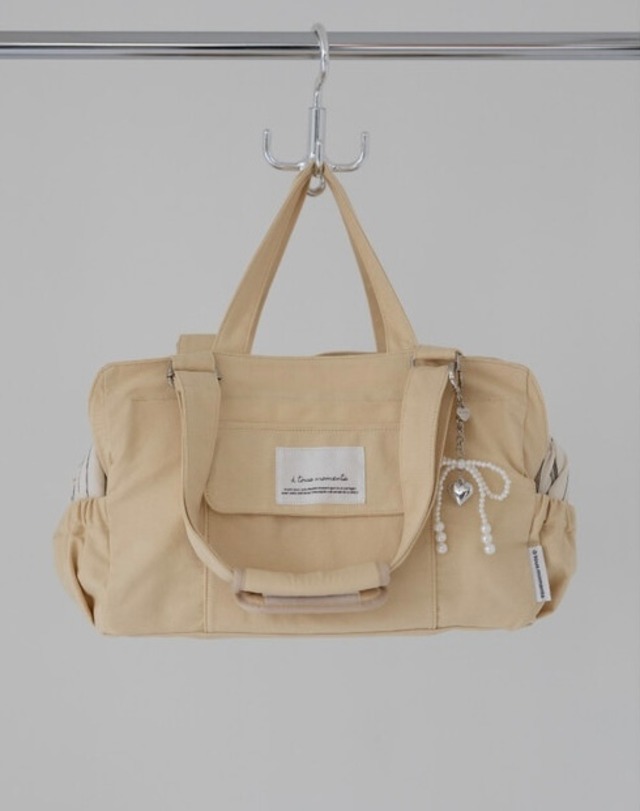 (PartirBag)肌触りとお手入れが快適なcotton100%ペットバッグ(BUTTER)