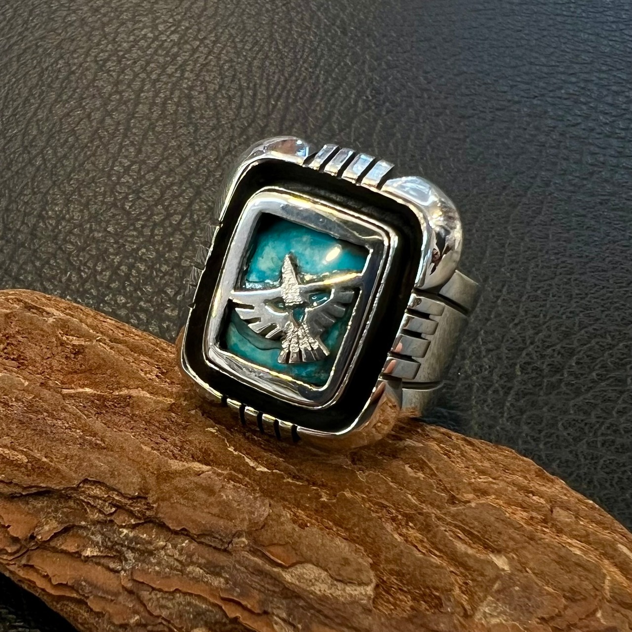 ハーマンバンデバー(HermanVandever) キングマンオーバーレイイーグルリング 15号 - 1