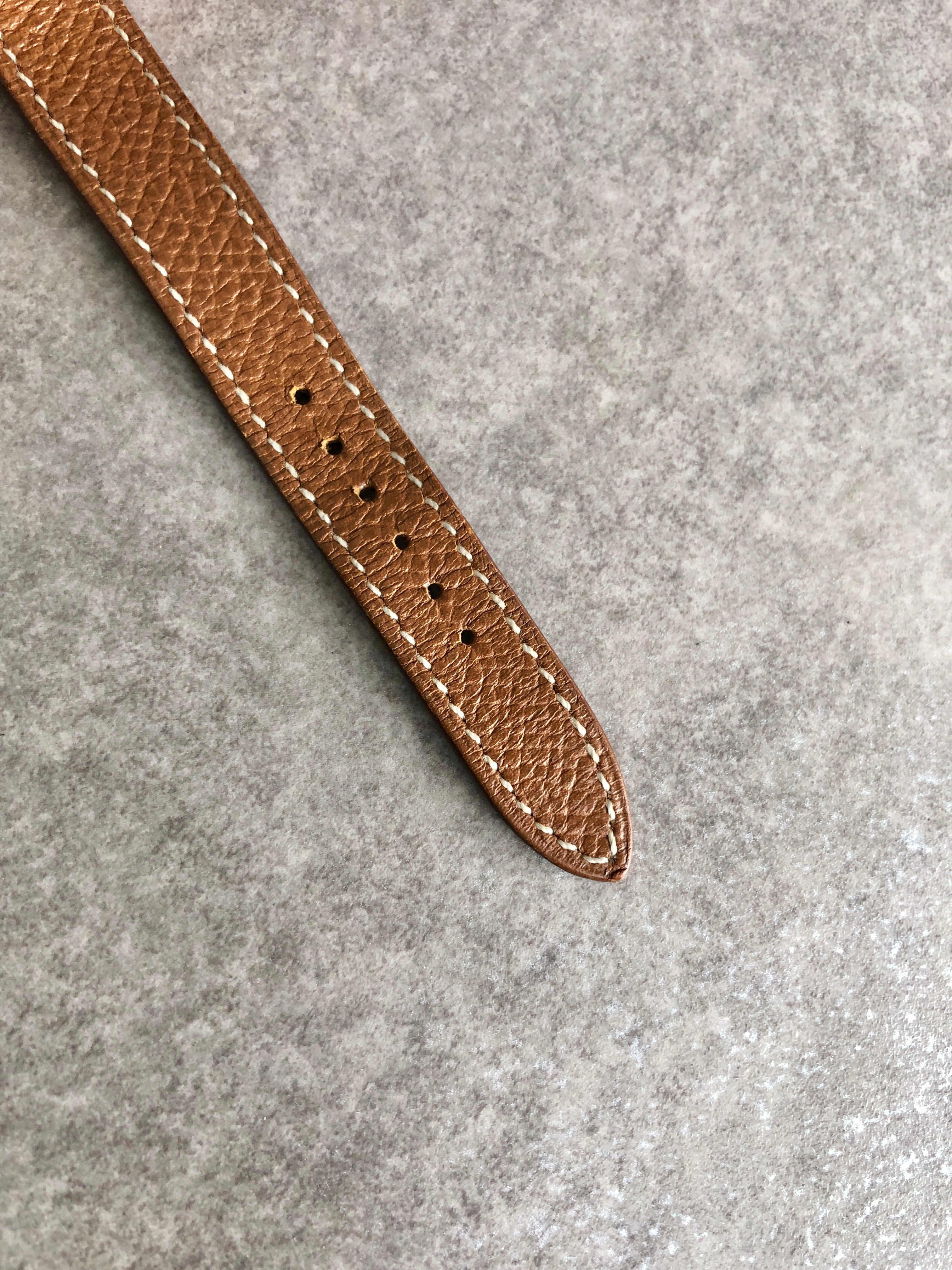 HERMES エルメス 腕時計 ブラウン ケリー レザー vintage ヴィンテージ
