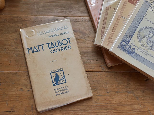 小さな古い本4 【MATT TALBOT】フレンチアンティーク